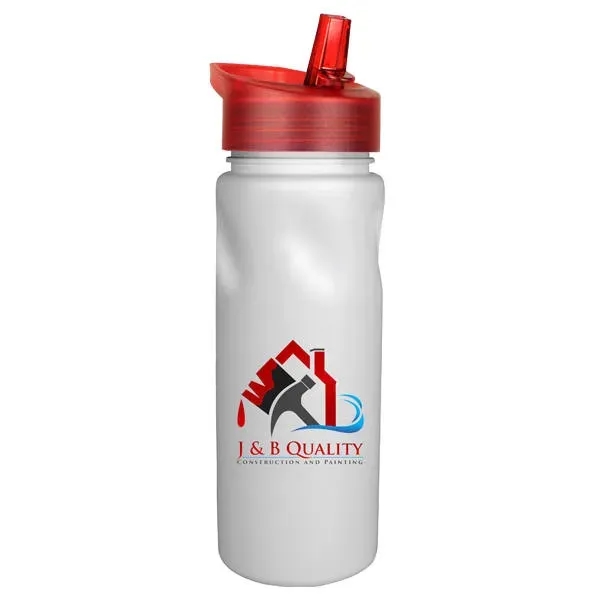 24 Oz. Cycle Bottle with Straw Cap Lid, Full Color Digital... from ASI 30270 Aakron Line