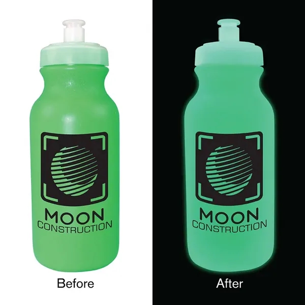 20 oz. Nite Glow Value Cycle Bottle with Push 'n Pull... from ASI 30270 Aakron Line