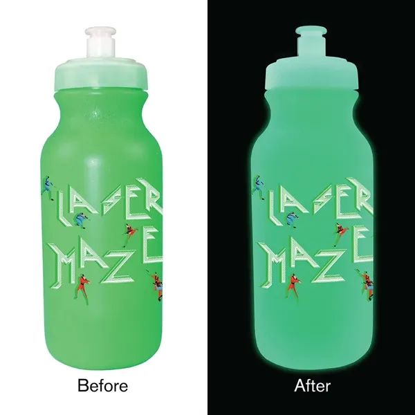 20 oz. Nite Glow Cycle Bottle, Full Color Digital... from ASI 30270 Aakron Line