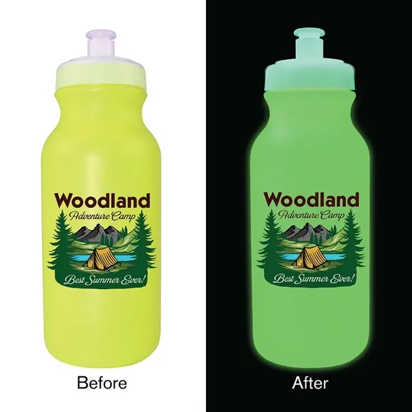 20 oz. Nite Glow Cycle Bottle, Full Color Digital... from ASI 30270 Aakron Line
