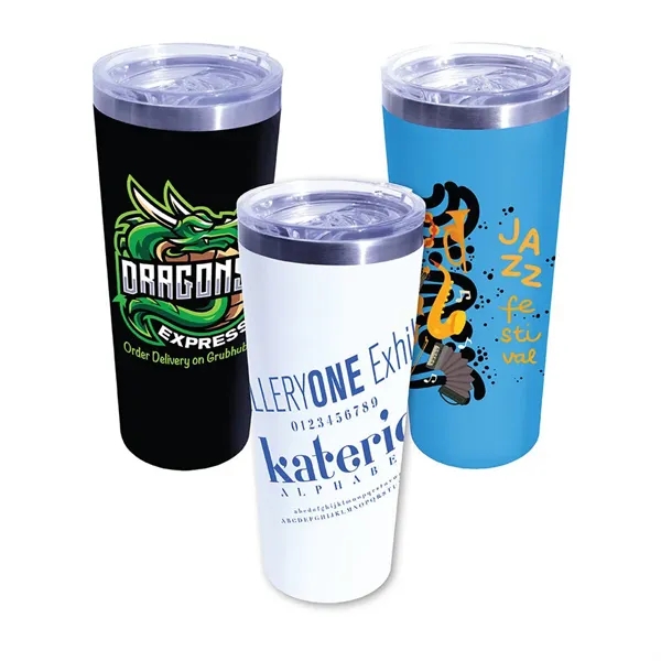22 oz. Memphis Tumbler with Slide Lid... from ASI 30270 Aakron Line