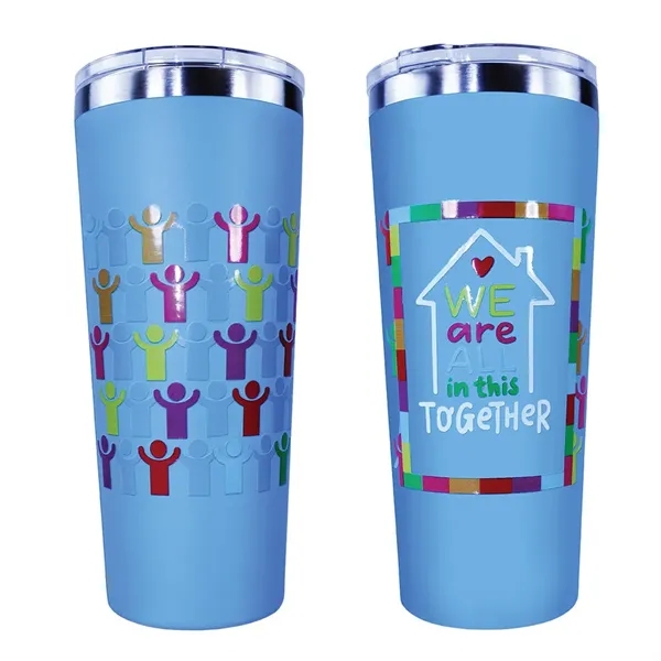 22 oz. Memphis Tumbler with Slide Lid, FCD with Varnish or... from ASI 30270 Aakron Line
