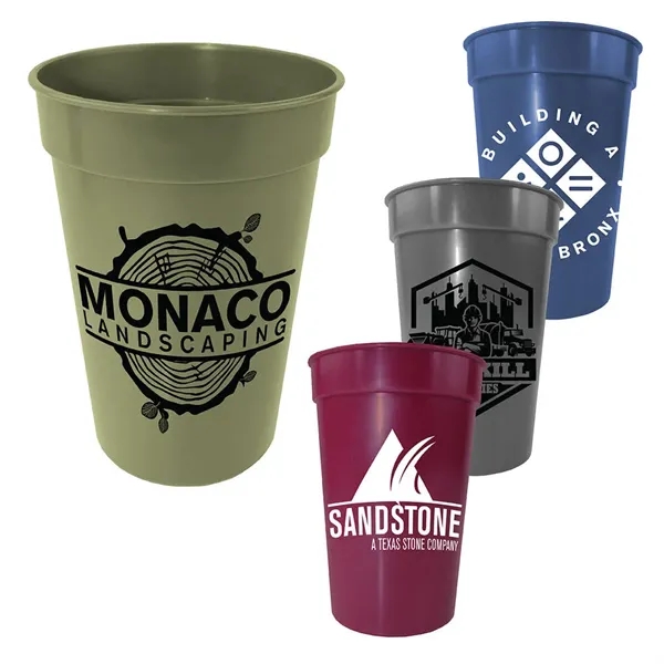 17 oz. Earth Tone Stadium Cup... from ASI 30270 Aakron Line