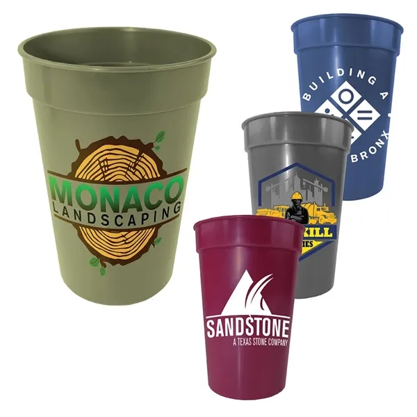17 oz. Earth Tone Stadium Cup... from ASI 30270 Aakron Line