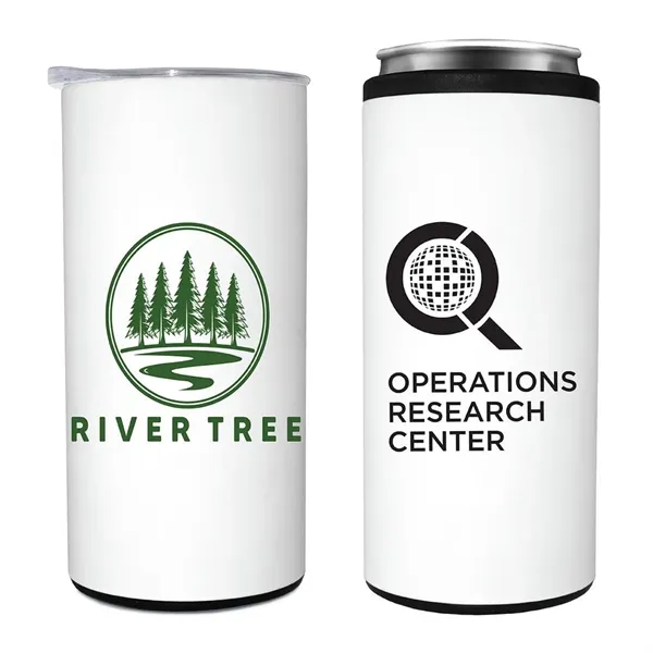 Halcyon® 12 oz. Slim Tumbler/Can Cooler... from ASI 30270 Aakron Line