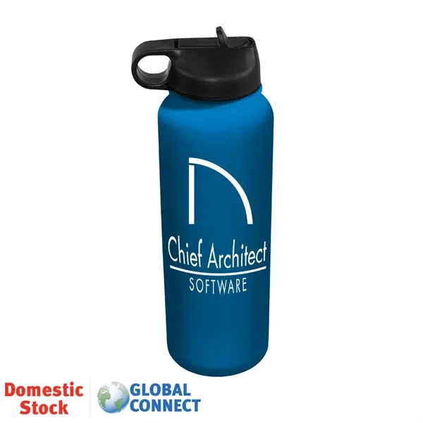 32 oz. Memphis Sports Bottle with Straw Lid... from ASI 30270 Aakron Line