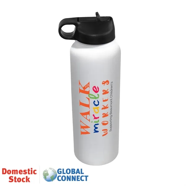 32 oz. Memphis Sports Bottle with Straw Lid, Full Color Digi... from ASI 30270 Aakron Line