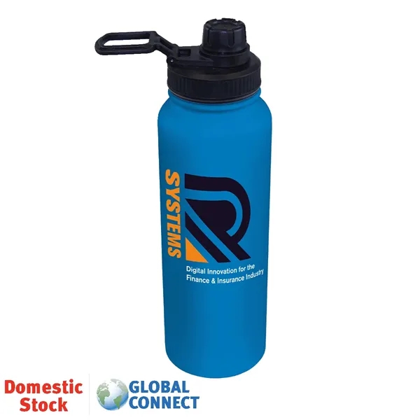 32 oz. Memphis Sports Bottle with Screw Cap, Full Color Digi... from ASI 30270 Aakron Line