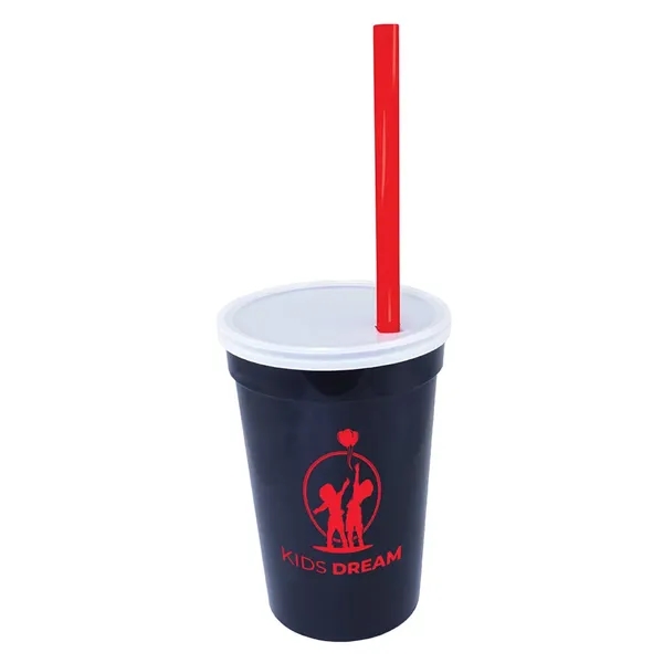 17 oz. Smooth Cup/Straw/Lid Set... from ASI 30270 Aakron Line