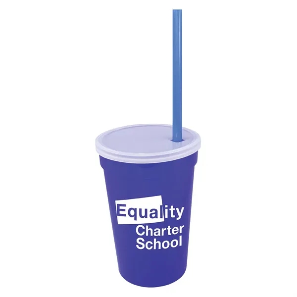 17 oz. Smooth Cup/Straw/Lid Set... from ASI 30270 Aakron Line