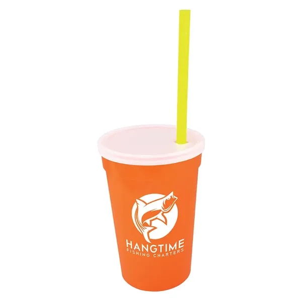 17 oz. Smooth Cup/Straw/Lid Set... from ASI 30270 Aakron Line