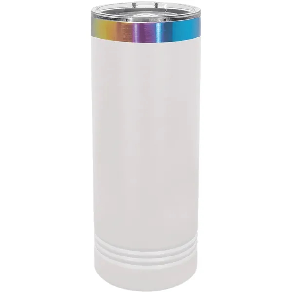 Polar Camel stainless steel 22-ounce insulated ION-Plated tumbler with sliding lid.... from ASI 74601 Calico