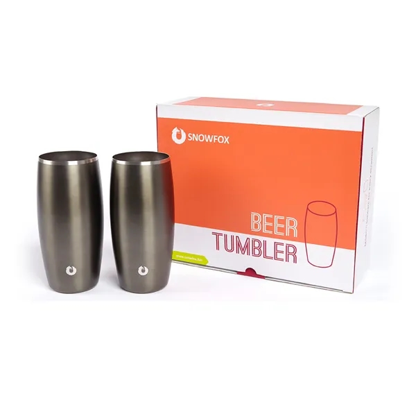 Snowfox® 18 oz. Beer Glass, Full Color Digital... from ASI 30270 Aakron Line