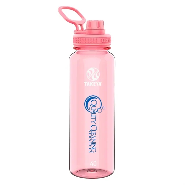 Takeya® 40 oz. Tritan Water Bottle with Spout Lid... from ASI 30270 Aakron Line