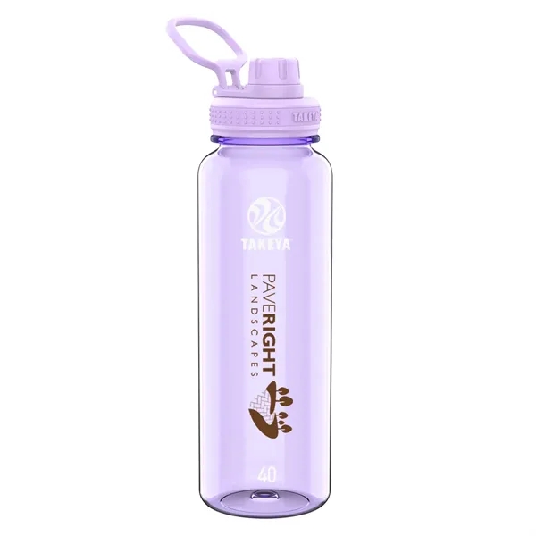 Takeya® 40 oz. Tritan Water Bottle with Spout Lid... from ASI 30270 Aakron Line
