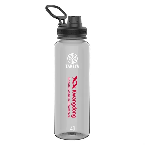 Takeya® 40 oz. Tritan Water Bottle with Spout Lid... from ASI 30270 Aakron Line