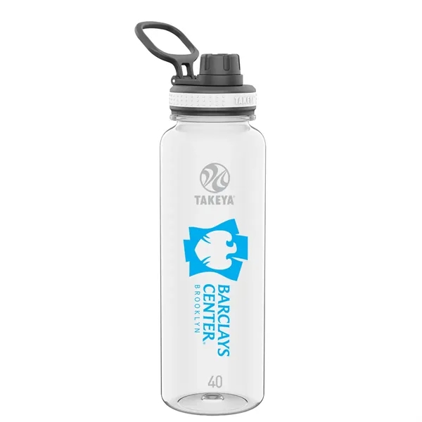 Takeya® 40 oz. Tritan Water Bottle with Spout Lid... from ASI 30270 Aakron Line
