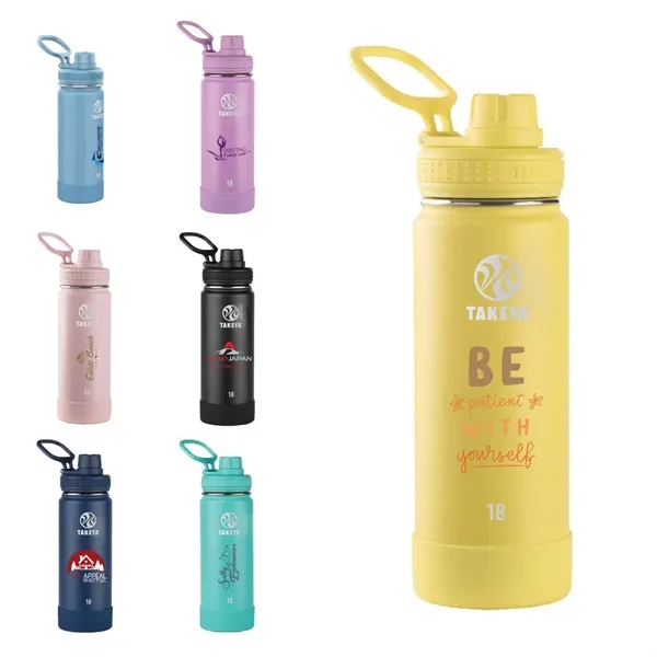 Takeya® 18 oz. Actives with Spout Lid... from ASI 30270 Aakron Line