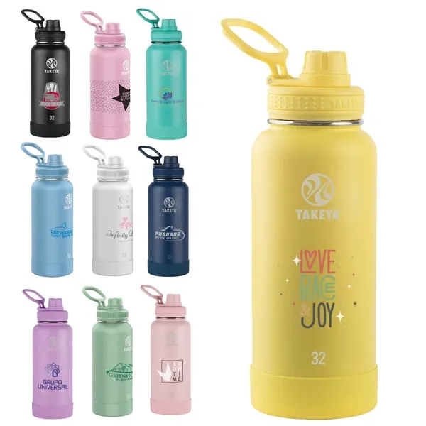 Takeya® 32 oz. Actives with Spout Lid... from ASI 30270 Aakron Line