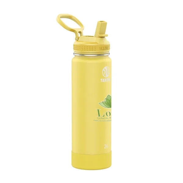 Takeya® 24 oz. Actives with Straw Lid, Full Color Digital... from ASI 30270 Aakron Line