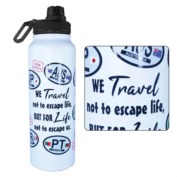 32 oz. Memphis Sports Bottle with Screw Cap, Varnish... from ASI 30270 Aakron Line