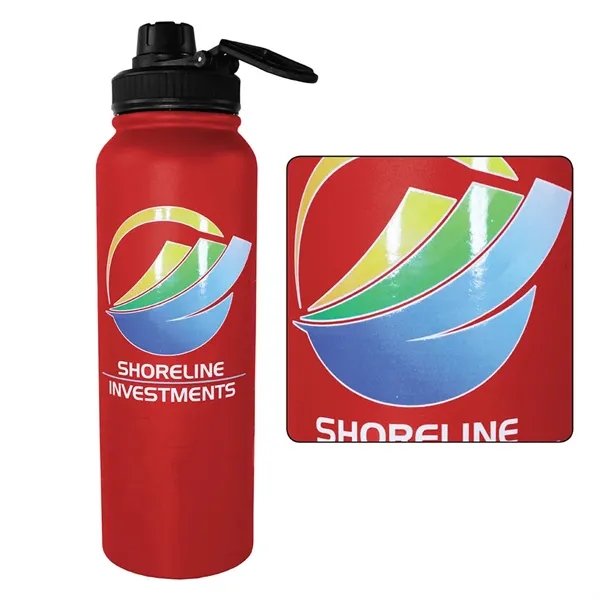 32 oz. Memphis Sports Bottle with Screw Cap, Varnish... from ASI 30270 Aakron Line