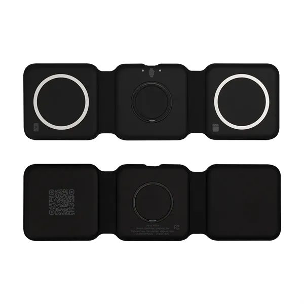 3-in-1 travel charger with a type-C input and cord.... from ASI 61125 Hit Promotional Products / Hit®