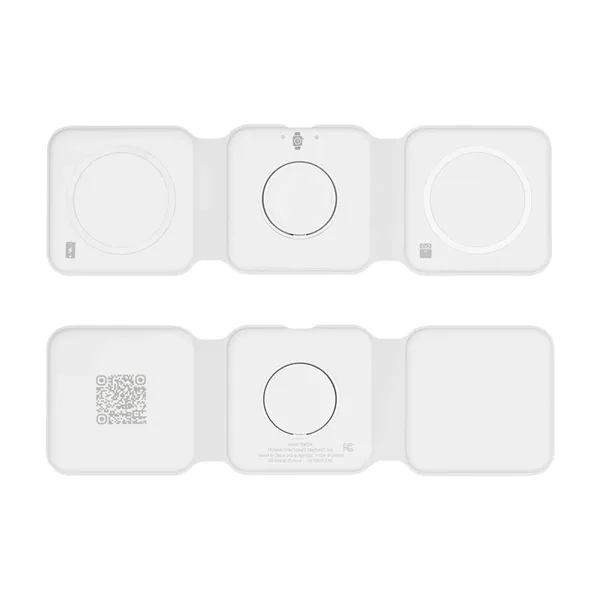 3-in-1 travel charger with a type-C input and cord.... from ASI 61125 Hit Promotional Products / Hit®