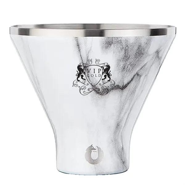 Snowfox® 8 oz. Marble Martini Glass... from ASI 30270 Aakron Line