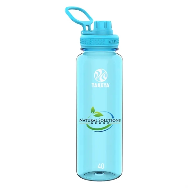 Takeya® 40 oz. Tritan Water Bottle with Spout Lid, Full Col... from ASI 30270 Aakron Line