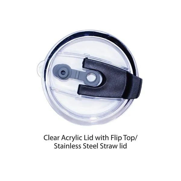 22 oz. Memphis Tumbler With Flip Lid & Straw - Gift... from ASI 30270 Aakron Line