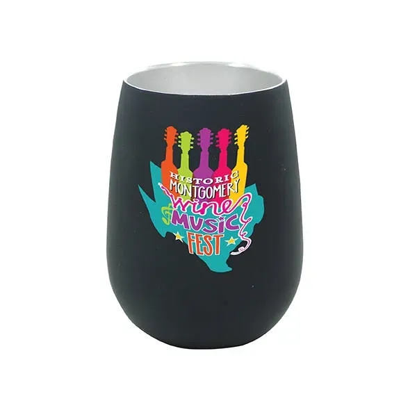 Halcyon® 12 oz. Stainless Steel Wine Glass - Gift Set, Full... from ASI 30270 Aakron Line