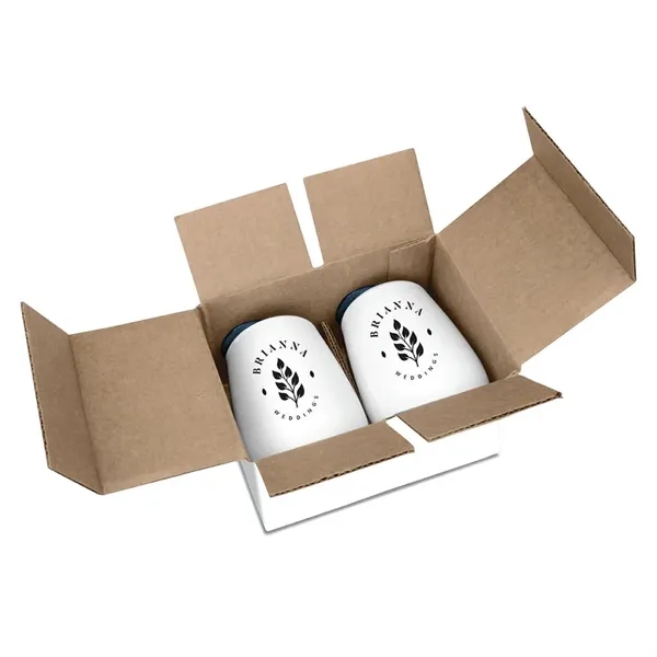 Halcyon® 12 oz. Stainless Steel Wine Glass with Lid - Gift... from ASI 30270 Aakron Line