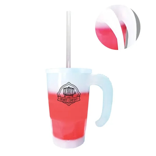 Mood™ 20 oz. Stackable Beer Stein/Straw/Lid Set... from ASI 30270 Aakron Line