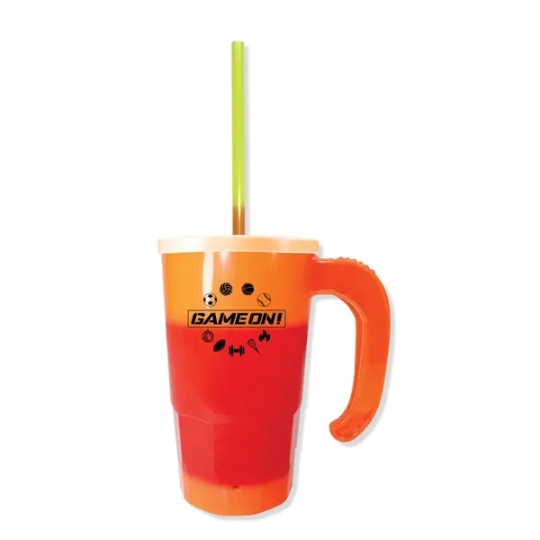 Mood™ 20 oz. Stackable Beer Stein/Straw/Lid Set... from ASI 30270 Aakron Line