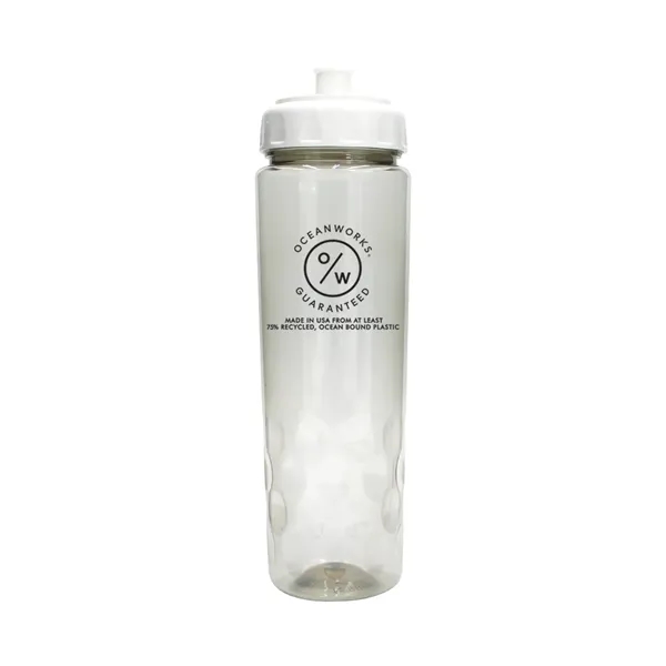 RECYCLED PET - 24 oz. Bottle with Push 'n Pull Cap,... from ASI 30270 Aakron Line