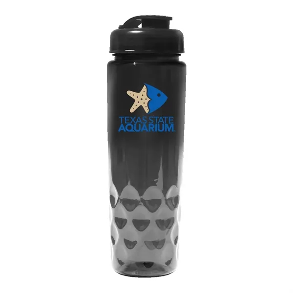 RECYCLED PET - 24 oz. Bottle with Flip Top Cap, Full... from ASI 30270 Aakron Line