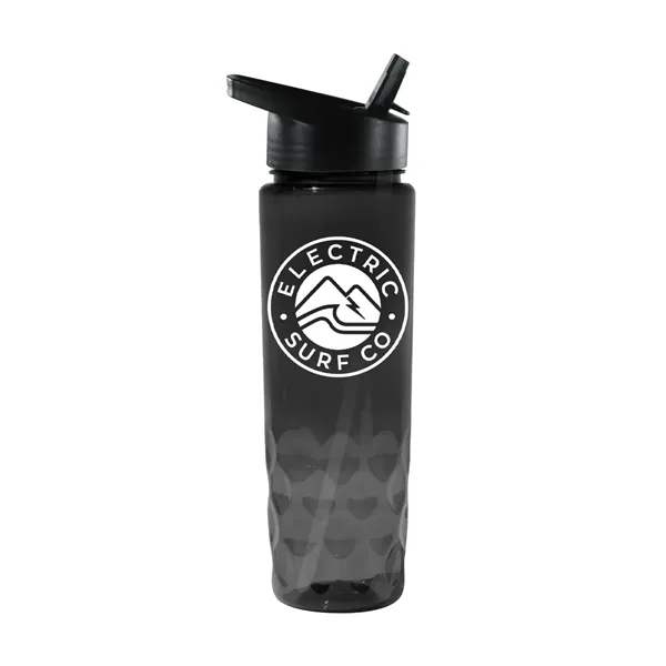 RECYCLED PET - 24 oz. Bottle with Straw Cap... from ASI 30270 Aakron Line
