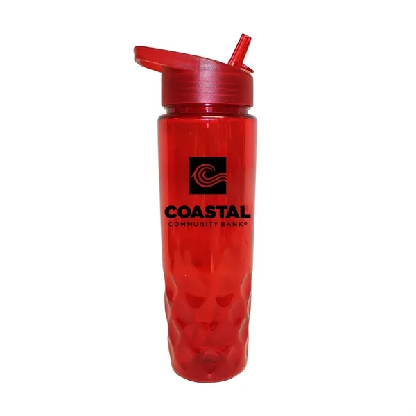 RECYCLED PET - 24 oz. Bottle with Straw Cap... from ASI 30270 Aakron Line