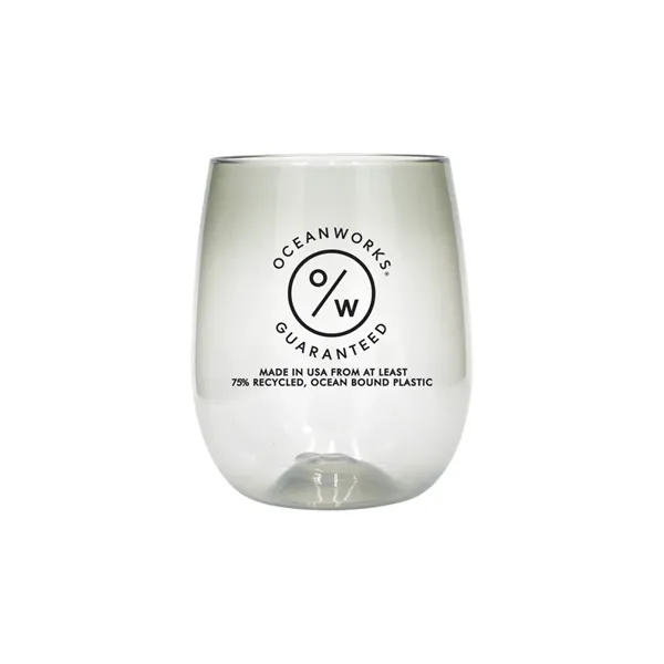 RECYCLED PET - 12 oz. Stemless Wine Glass... from ASI 30270 Aakron Line