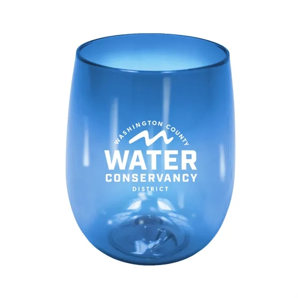 RECYCLED PET - 12 oz. Stemless Wine Glass... from ASI 30270 Aakron Line