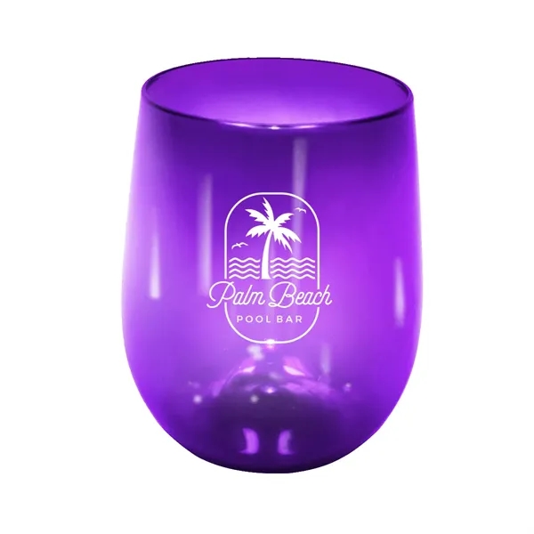 RECYCLED PET - 12 oz. Stemless Wine Glass... from ASI 30270 Aakron Line