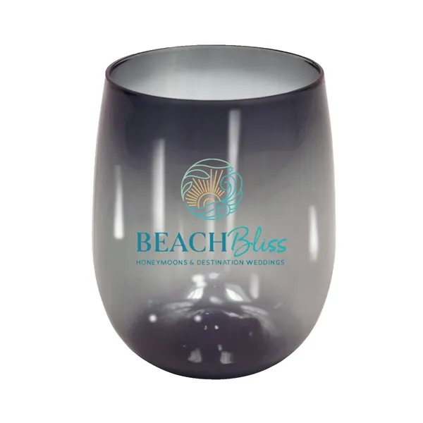 RECYCLED PET - 12 oz. Stemless Wine Glass, Full Color Digita... from ASI 30270 Aakron Line