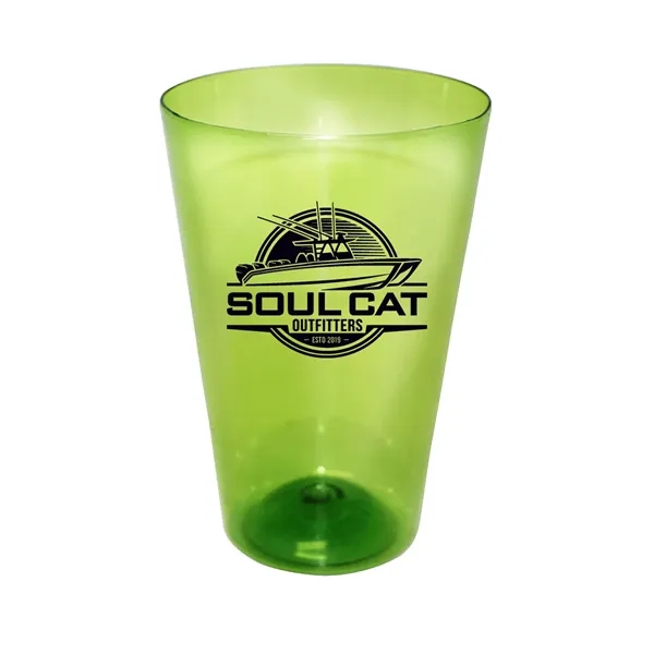 RECYCLED PET - 16 oz. Pint Glass... from ASI 30270 Aakron Line