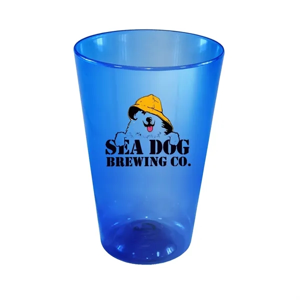 RECYCLED PET - 16 oz. Pint Glass, Full Color Digital... from ASI 30270 Aakron Line