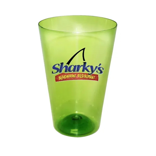 RECYCLED PET - 16 oz. Pint Glass, Full Color Digital... from ASI 30270 Aakron Line