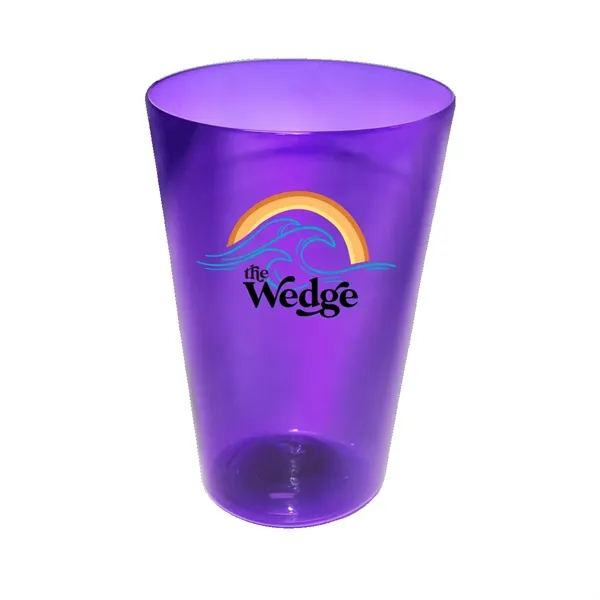 RECYCLED PET - 16 oz. Pint Glass, Full Color Digital... from ASI 30270 Aakron Line