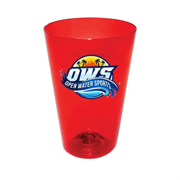 RECYCLED PET - 16 oz. Pint Glass, Full Color Digital... from ASI 30270 Aakron Line