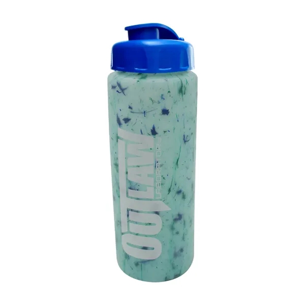 32 oz. Confetti Sports Bottle with Flip Top Cap... from ASI 30270 Aakron Line