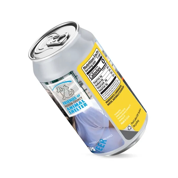 12 oz. Sparkling Canned Water, Full Color Digital... from ASI 30270 Aakron Line